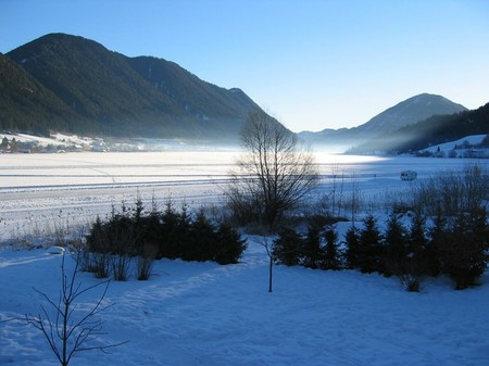 Weissensee Blick auf dem See